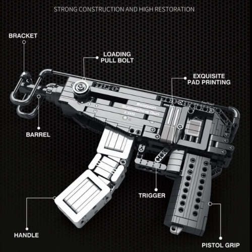 UltaShot™ Scorpion Submachine Gun